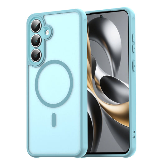 Pouzdro MagSafe pro Apple iPhone 17 Pro, Techsuit, HaloFrost II, Světle zelená