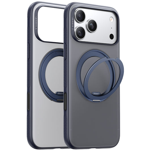 Pouzdro MagSafe pro Apple iPhone 17 Pro, Torras, Ostand R Fitness, Modrá