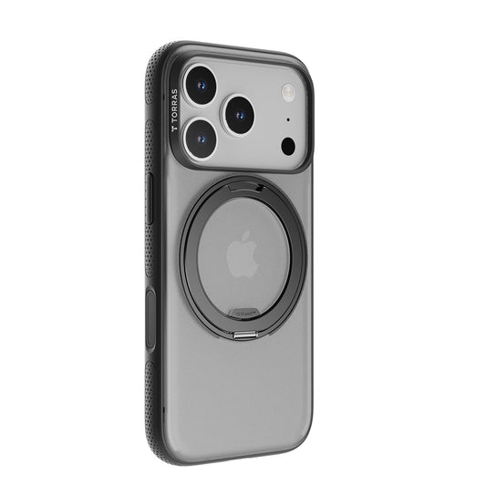 Pouzdro MagSafe pro Apple iPhone 17 Pro, Torras, Ostand R Fitness, Černá