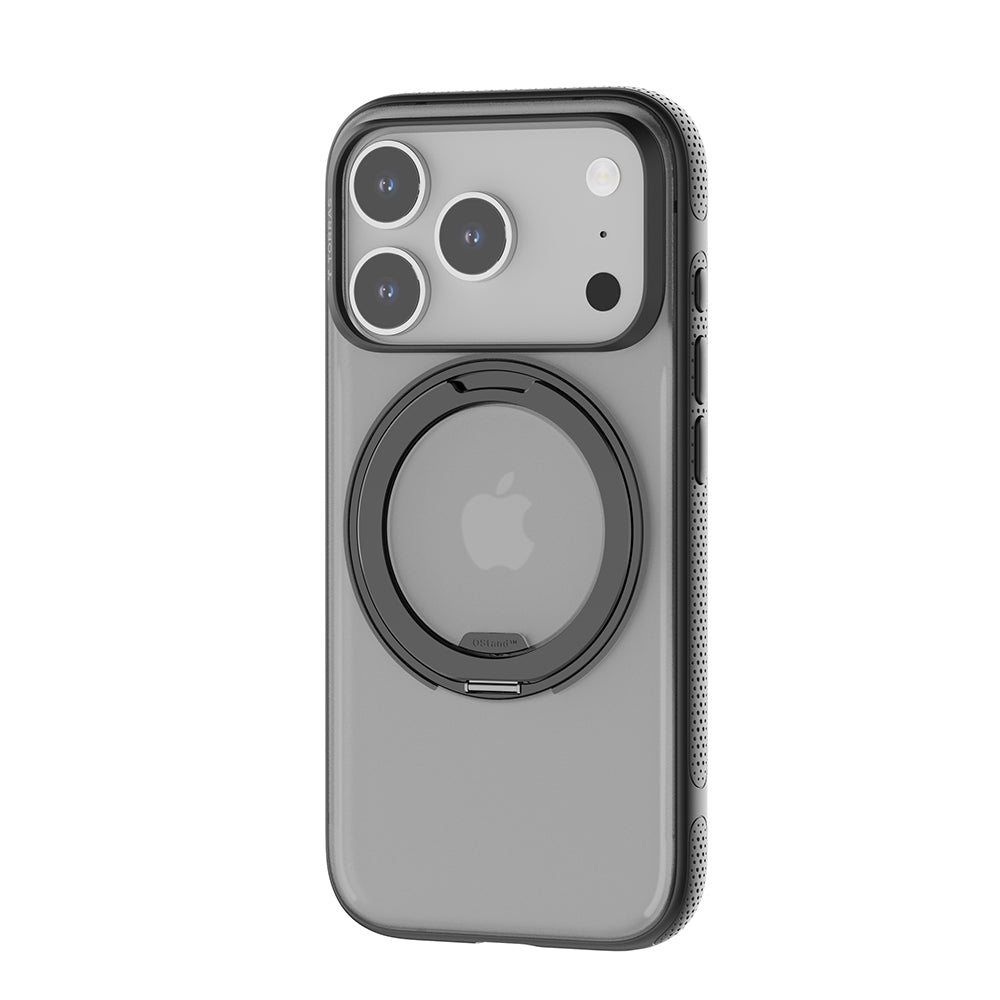 Pouzdro MagSafe pro Apple iPhone 17 Pro, Torras, Ostand R Fitness, Černá