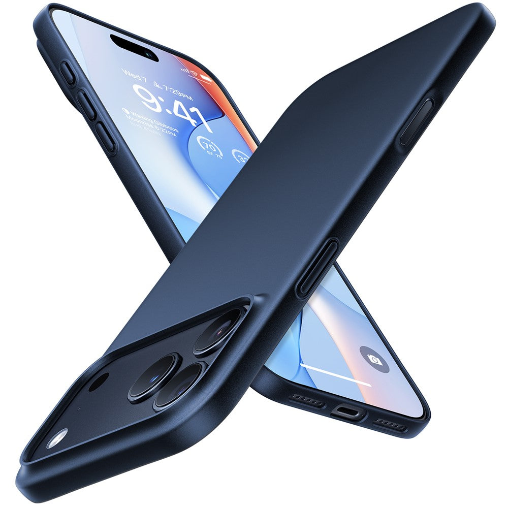 Pouzdro MagSafe pro Apple iPhone 17 Pro, Torras, SlimFit, Námořnická modř