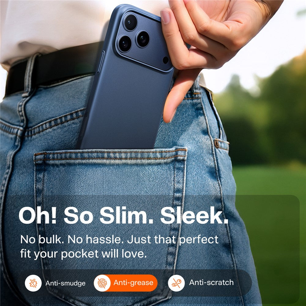 Pouzdro MagSafe pro Apple iPhone 17 Pro, Torras, SlimFit, Námořnická modř