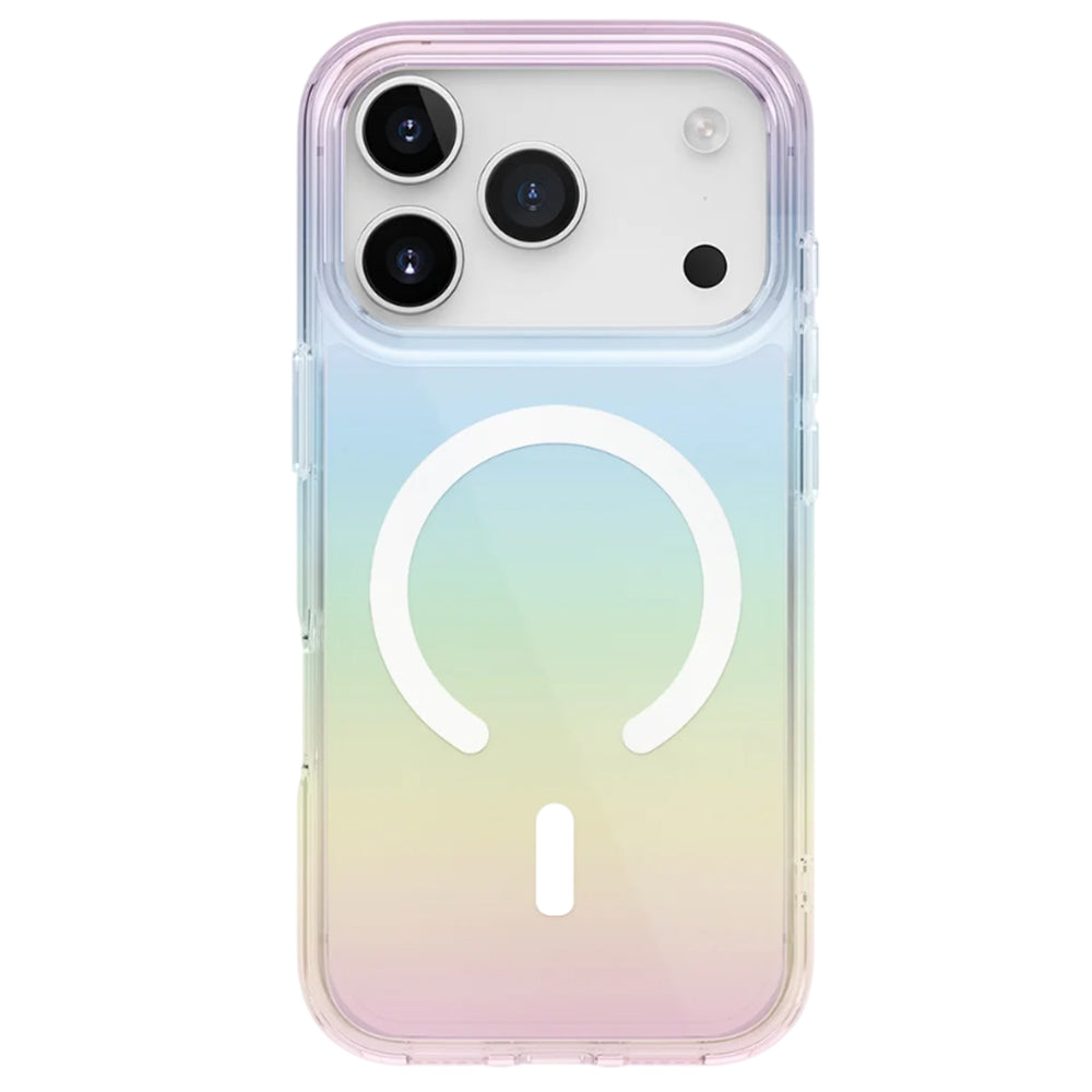Pouzdro MagSafe pro Apple iPhone 17 Pro, UNIQ, Iridescia MagClick, Vícebarevné