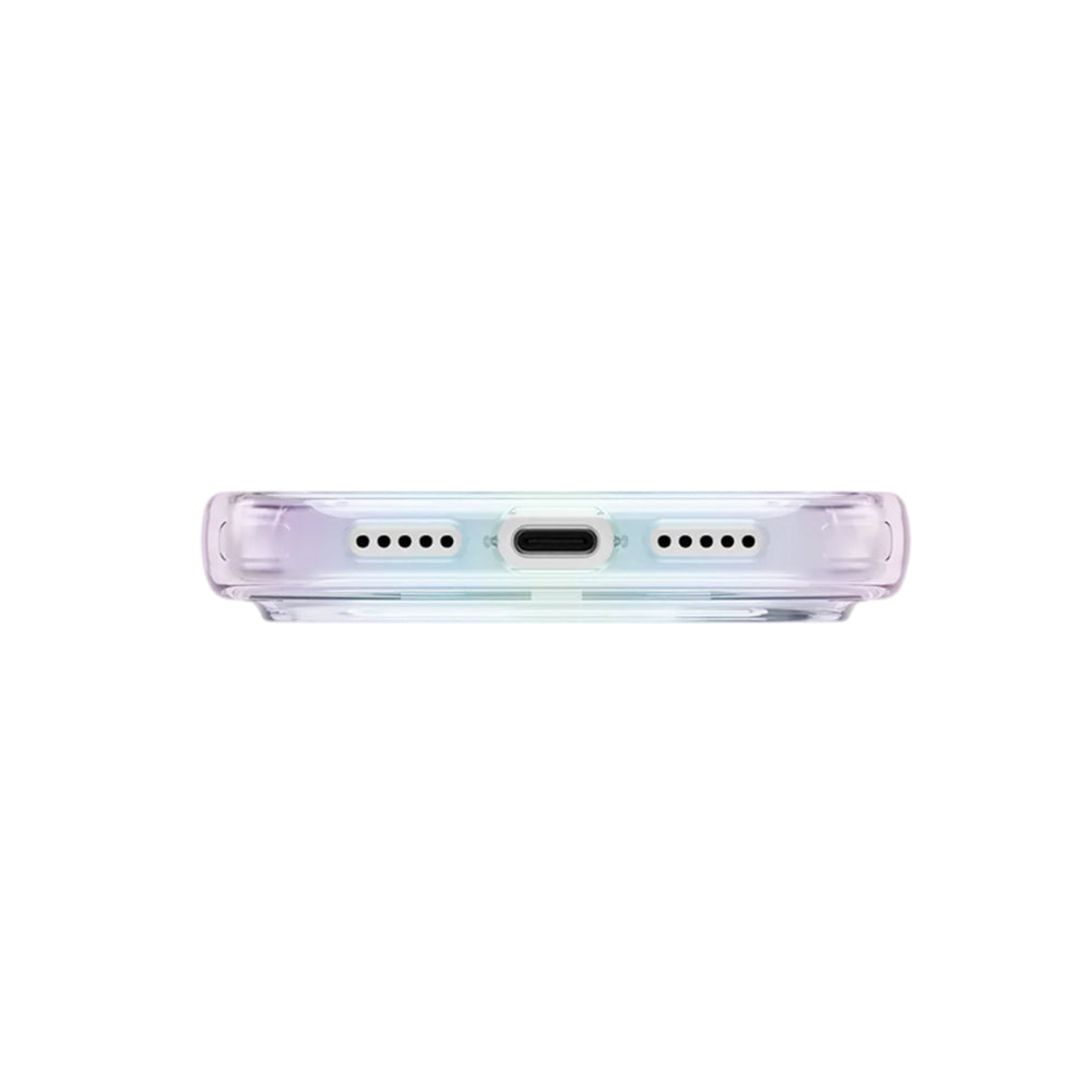 Pouzdro MagSafe pro Apple iPhone 17 Pro, UNIQ, Iridescia MagClick, Vícebarevné