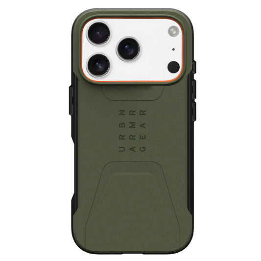Pouzdro MagSafe pro Apple iPhone 17 Pro, Urban Armor Gear, Civilian, Zelená