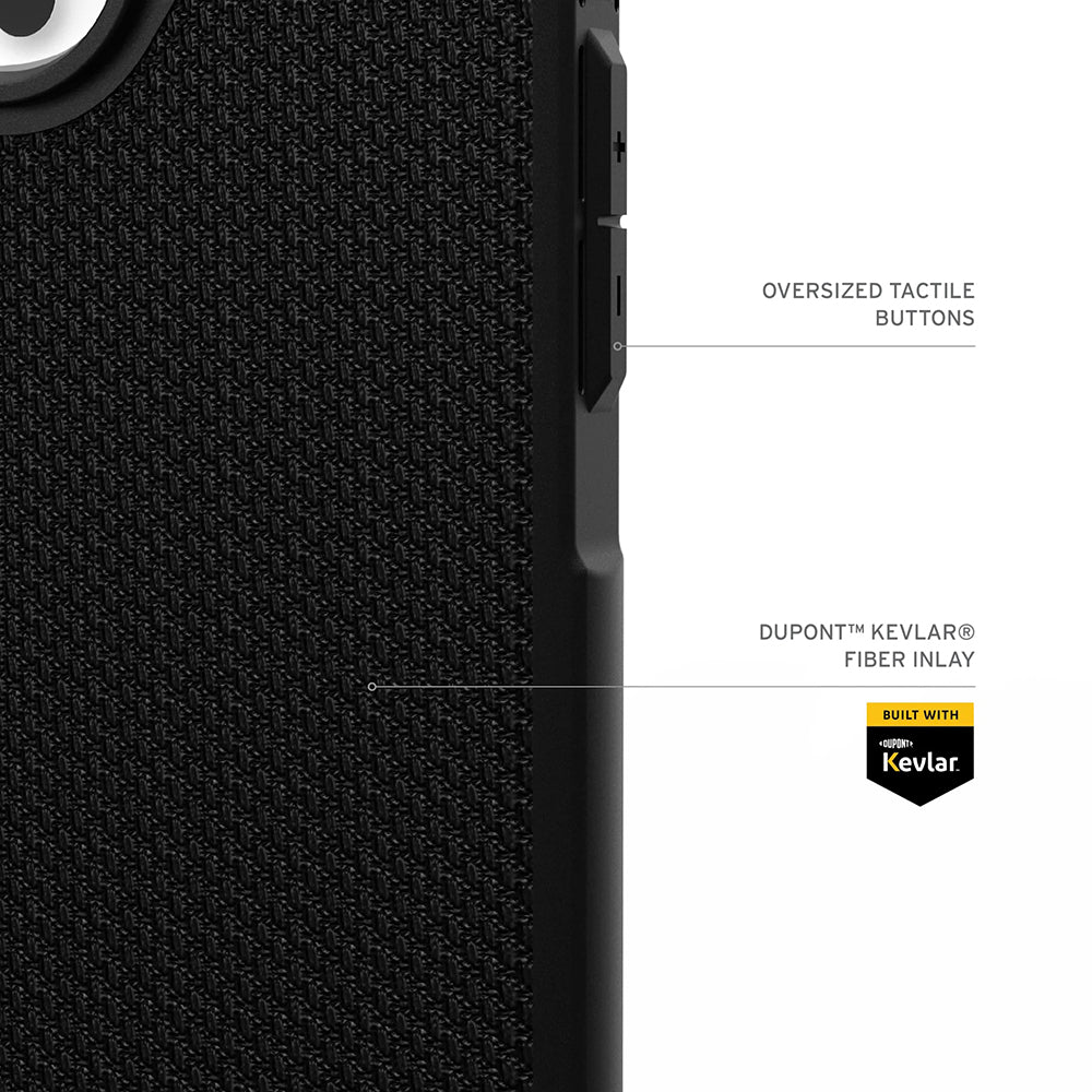 Pouzdro MagSafe pro Apple iPhone 17 Pro, Urban Armor Gear, Metropolis LT Kevlar, Černá