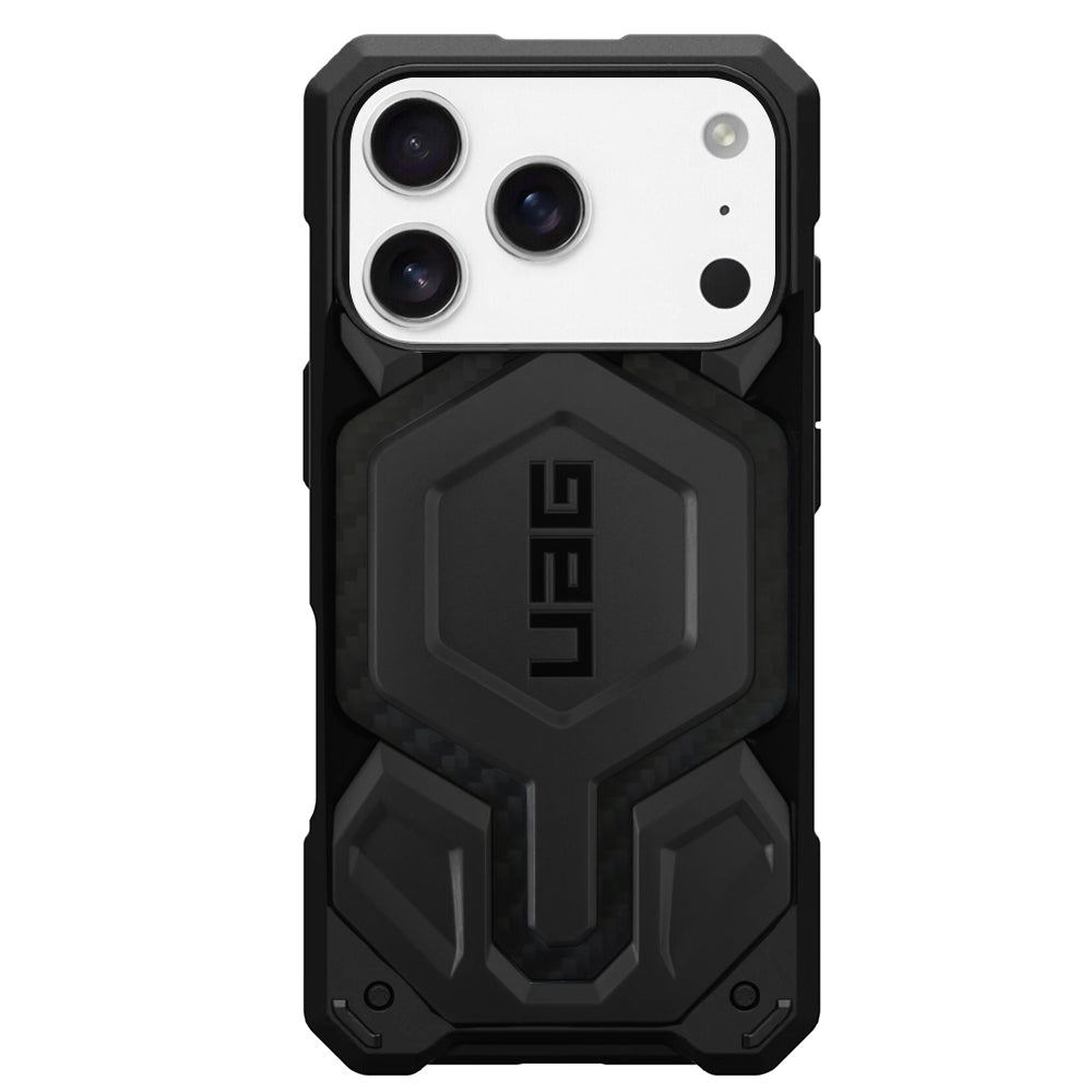 Pouzdro MagSafe pro Apple iPhone 17 Pro, Urban Armor Gear, Monarch Pro Carbon, Černá