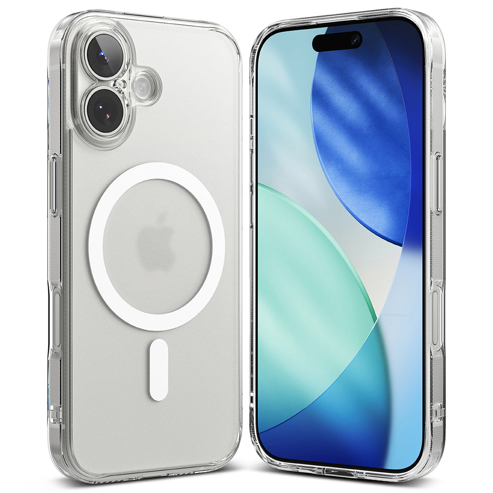 Pouzdro MagSafe pro Apple iPhone 17, Ringke, Fusion, Matně průhledné