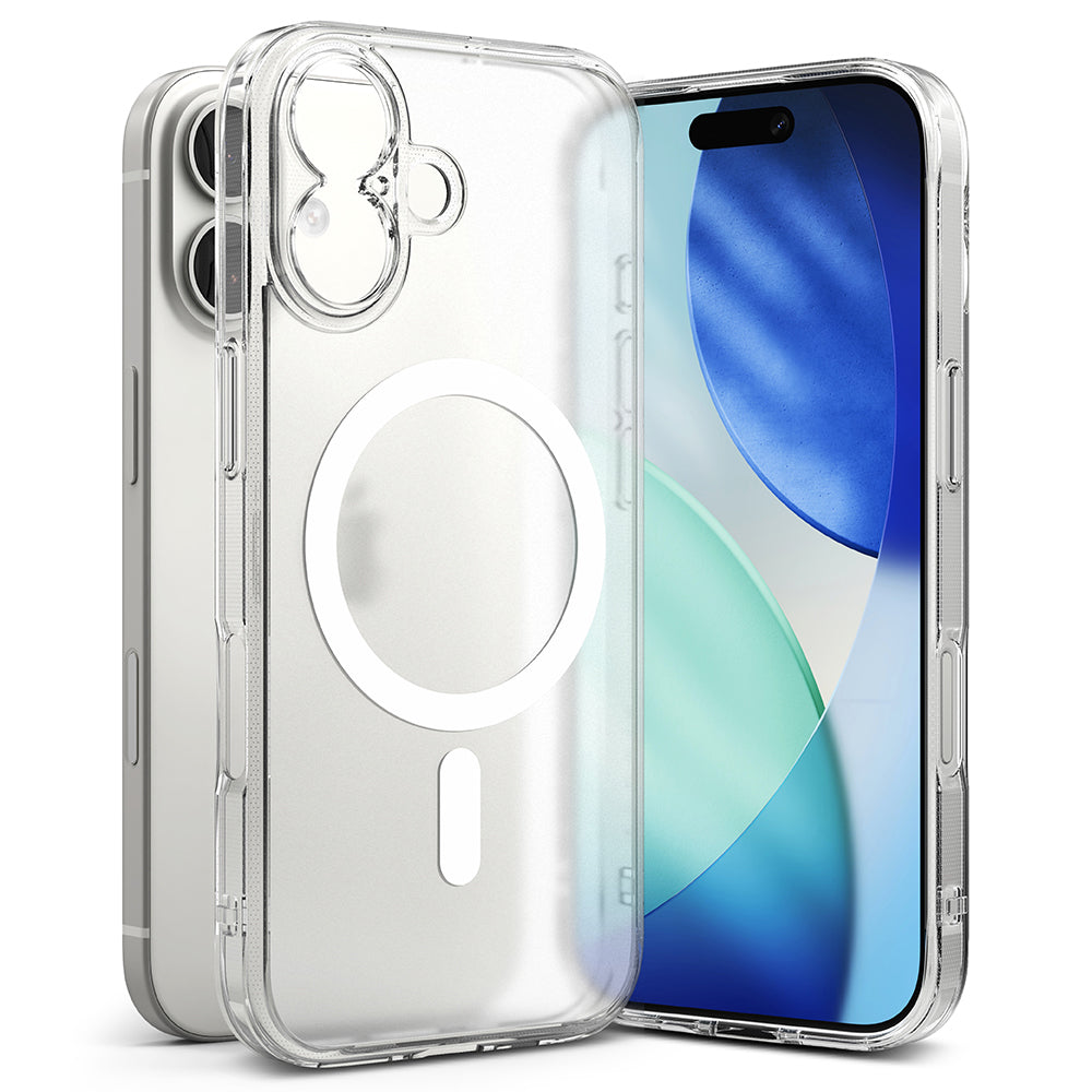Pouzdro MagSafe pro Apple iPhone 17, Ringke, Fusion, Matně průhledné