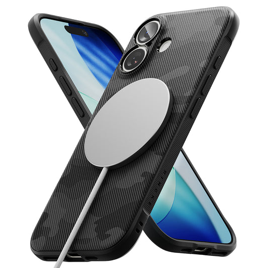 Pouzdro MagSafe pro Apple iPhone 17, Ringke, Onyx, Camouflage