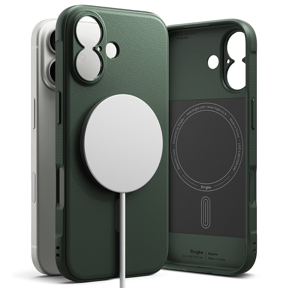 MagSafe pouzdro pro Apple iPhone 17, Ringke, Onyx, Tmavě zelené