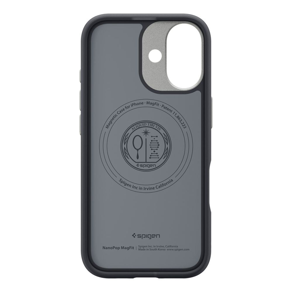 Pouzdro MagSafe pro Apple iPhone 17, Spigen, Caseology Nano Pop, Černé ACS10366