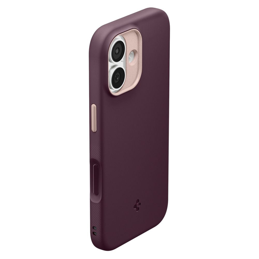 Pouzdro MagSafe pro Apple iPhone 17, Spigen, Caseology Nano Pop, Višňová ACS10365