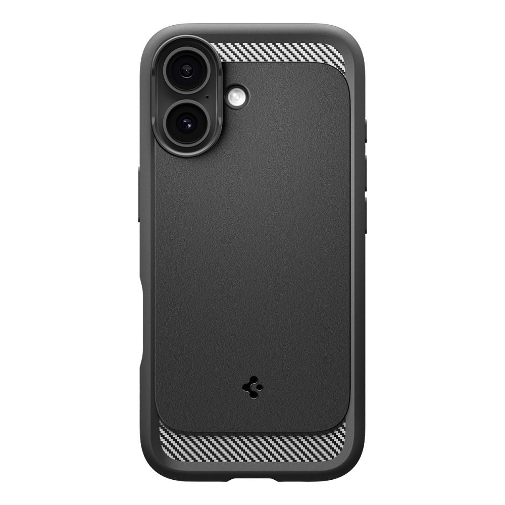 Pouzdro MagSafe pro Apple iPhone 17, Spigen, Rugged Armor, Matně černé ACS10367