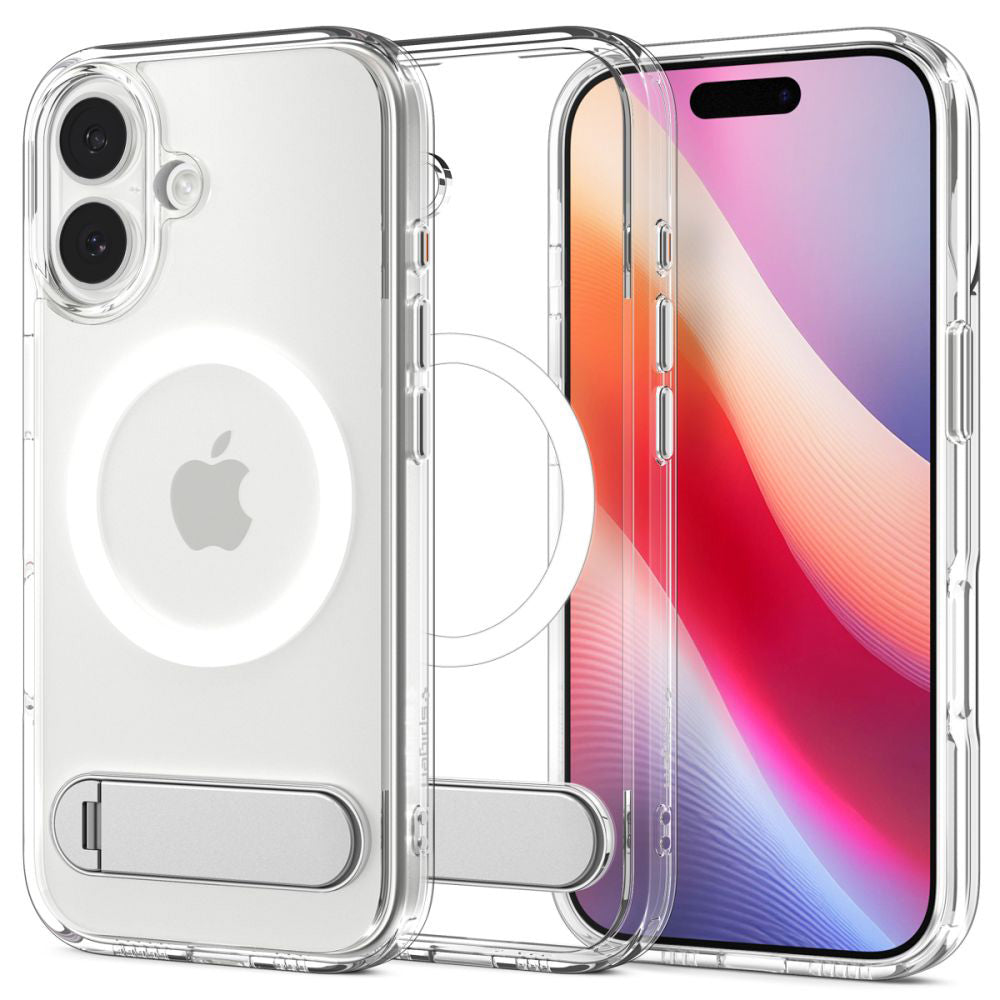 Pouzdro MagSafe pro Apple iPhone 17, Spigen, Ultra Hybrid S, Transparentní ACS09981
