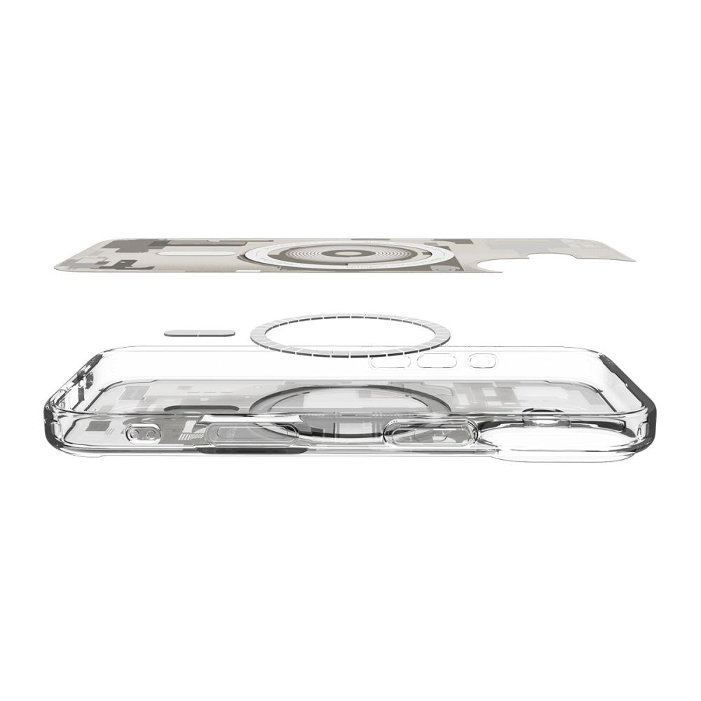 Pouzdro MagSafe pro Apple iPhone 17, Spigen, Ultra Hybrid Zero One, Béžová ACS10386