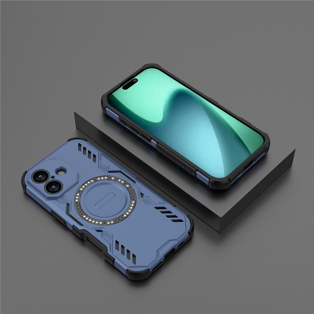 Pouzdro MagSafe pro Apple iPhone 17, Techsuit, ArmorMag, Modrá
