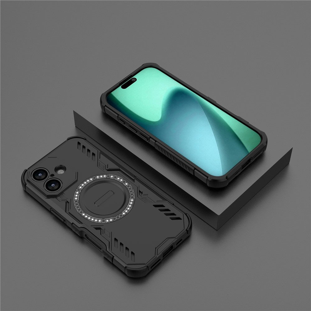 Pouzdro MagSafe pro Apple iPhone 17, Techsuit, ArmorMag, Černá