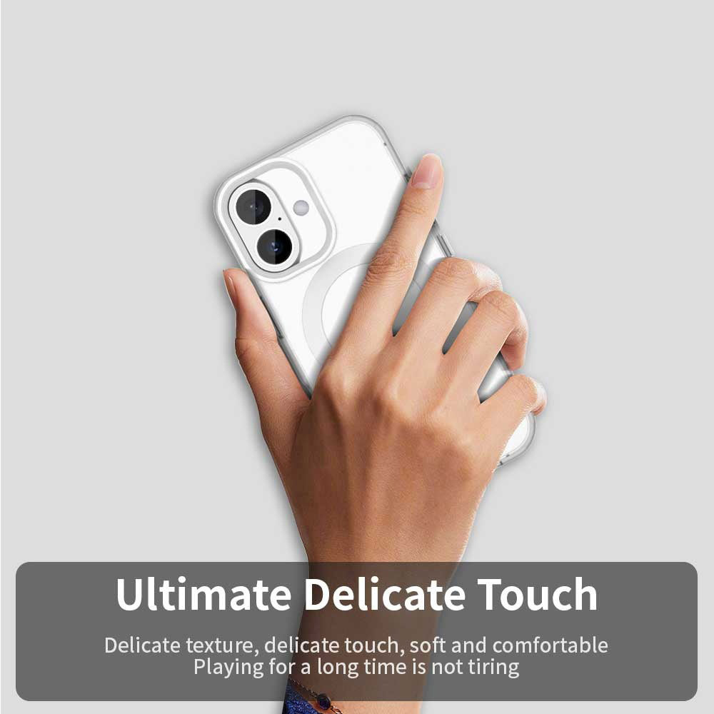 MagSafe Case for Apple iPhone 17, Techsuit, CandyCase, White