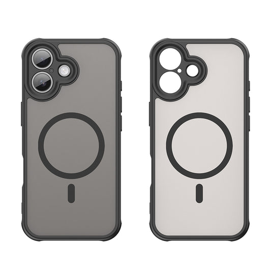 Pouzdro MagSafe pro Apple iPhone 17, Techsuit, HaloFrost II, Černá