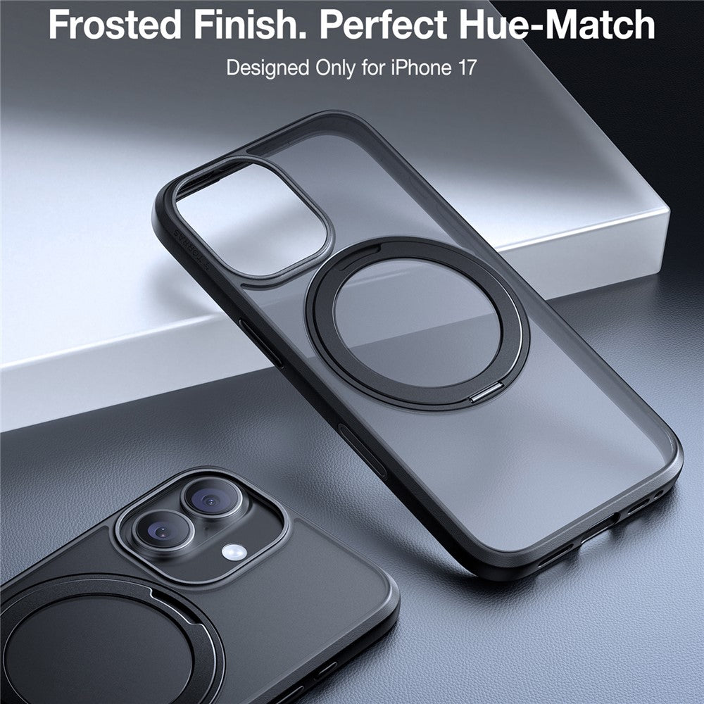 Pouzdro MagSafe pro Apple iPhone 17, Torras, Ostand Pro, Černá