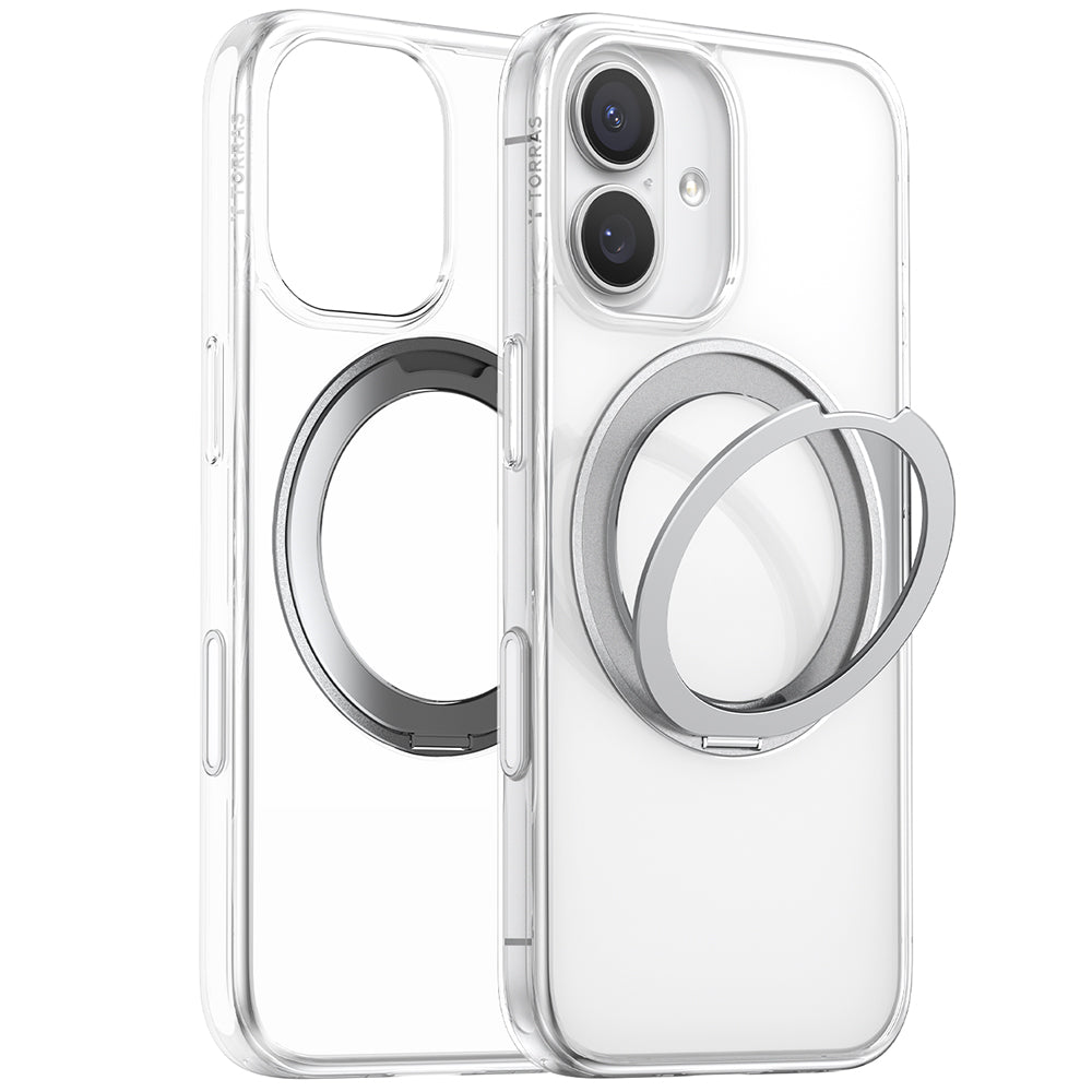 Pouzdro MagSafe pro Apple iPhone 17, Torras, Ostand Pro, Průhledné