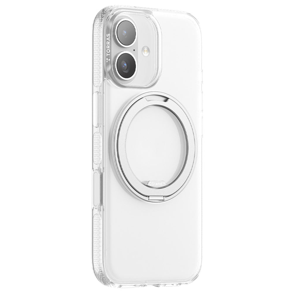 Pouzdro MagSafe pro Apple iPhone 17, Torras, Ostand R Fitness, Průhledné