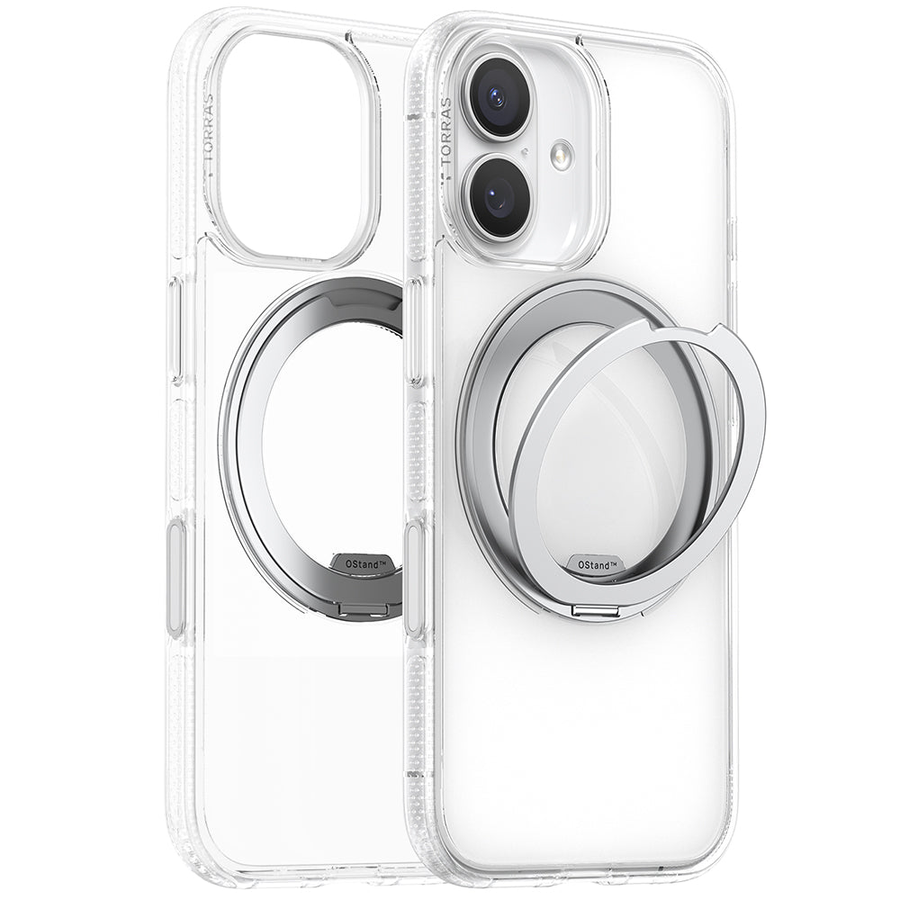 Pouzdro MagSafe pro Apple iPhone 17, Torras, Ostand R Fitness, Průhledné