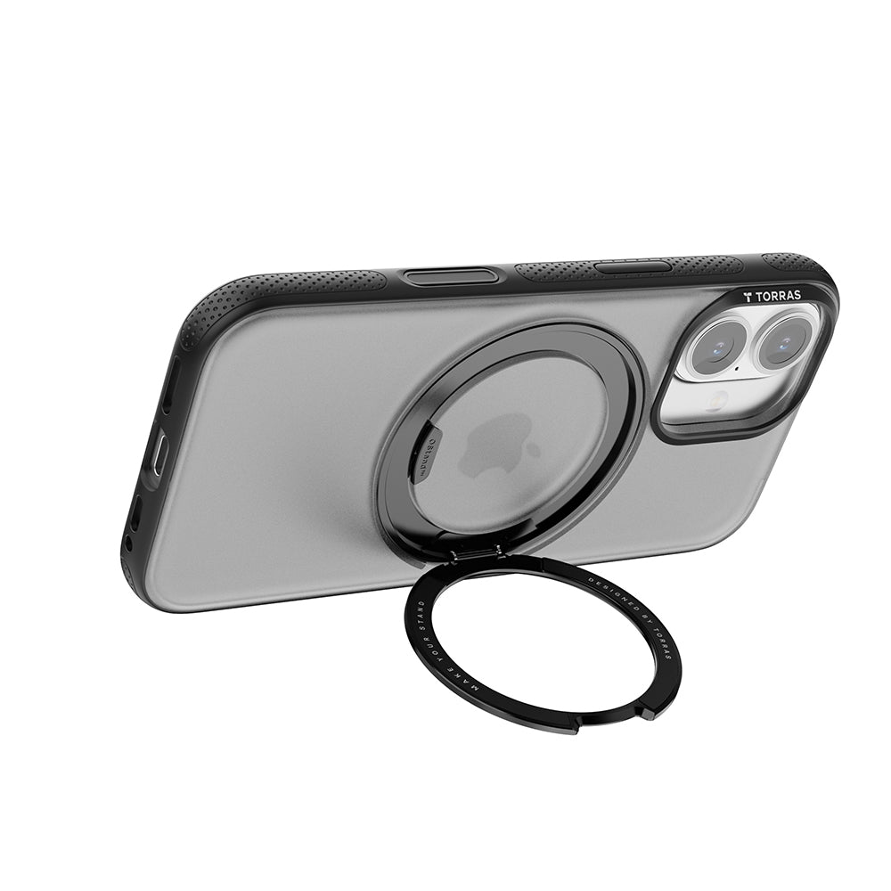 Pouzdro MagSafe pro Apple iPhone 17, Torras, Ostand R Fitness, Průhledné