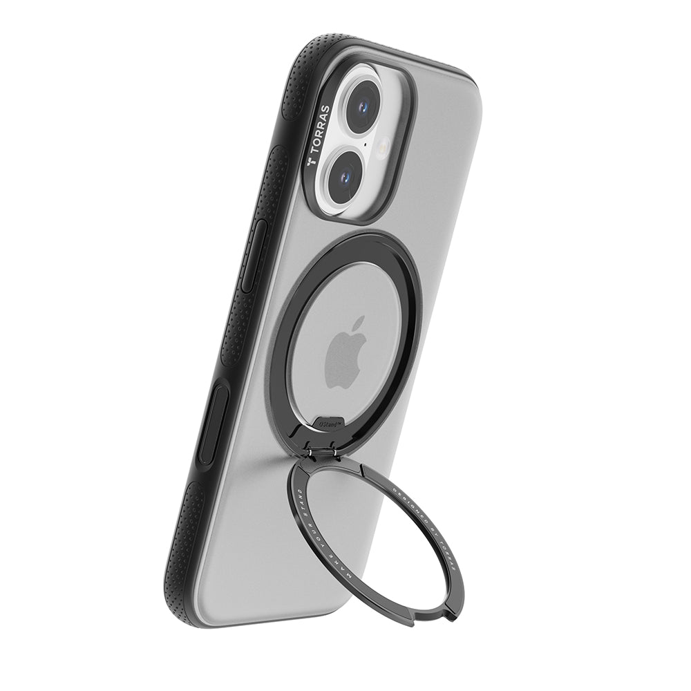 Pouzdro MagSafe pro Apple iPhone 17, Torras, Ostand R Fitness, Průhledné