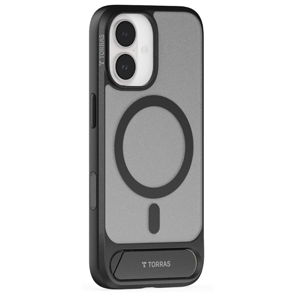 Pouzdro MagSafe pro Apple iPhone 17, Torras, Pstand, Černá