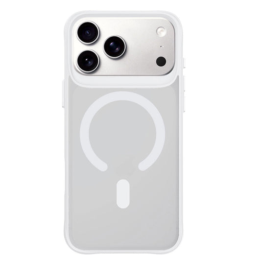 Pouzdro MagSafe pro Apple iPhone 18 Pro / 17 Pro, 3MK, Smoke MagCase, bílé