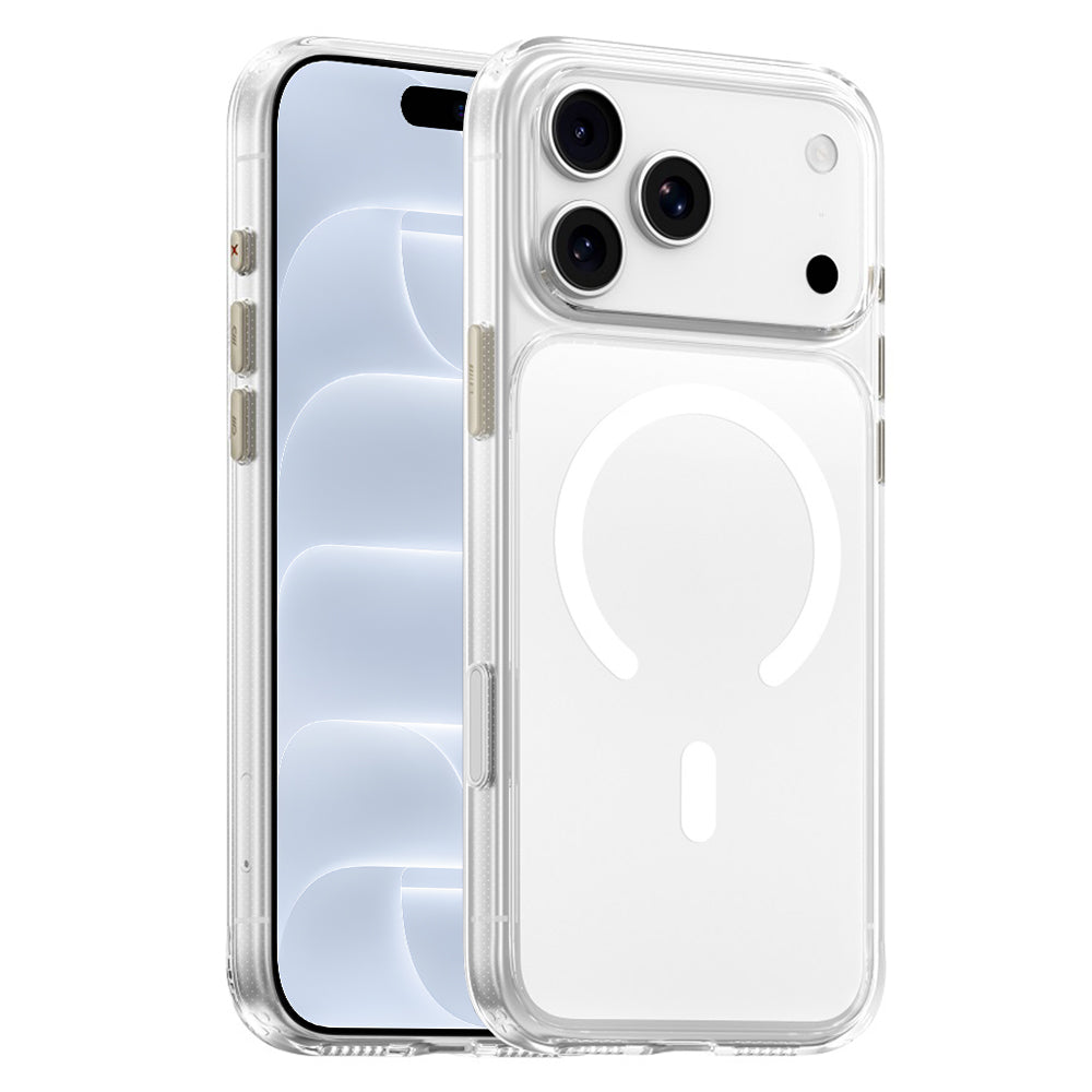 Pouzdro MagSafe pro Apple iPhone 18 Pro / 17 Pro, Blueo, Crystal+ Anti-Drop, průhledné
