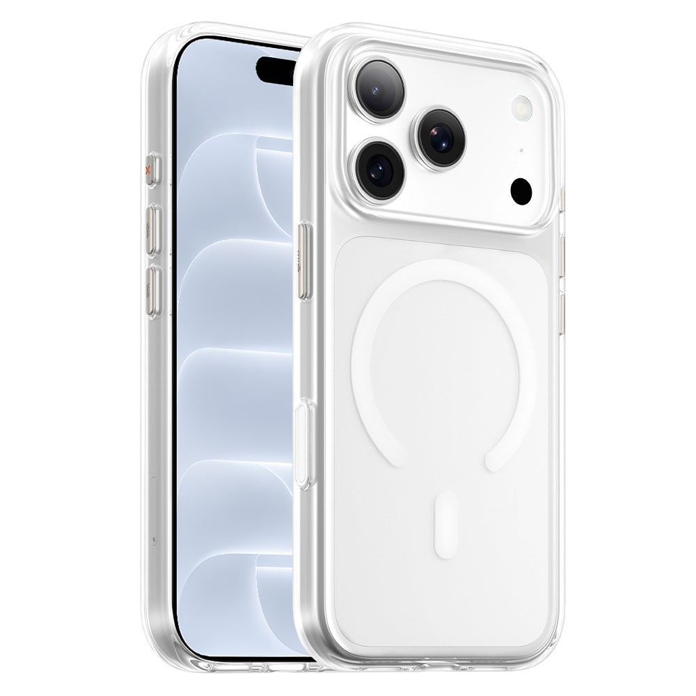 Pouzdro MagSafe pro Apple iPhone 18 Pro / 17 Pro, Blueo, Crystal Pro Anti-Drop, průhledné