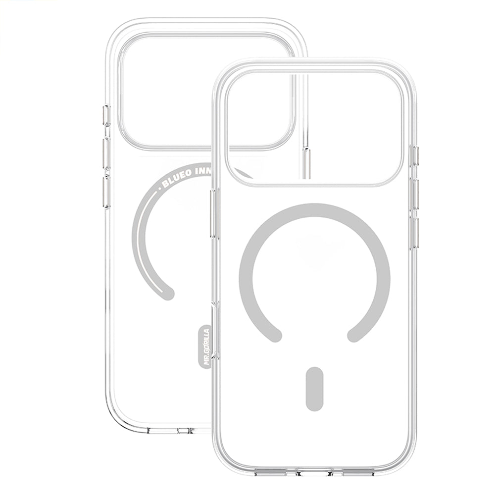 Pouzdro MagSafe pro Apple iPhone 18 Pro / 17 Pro, Blueo, Crystal Pro Anti-Drop, průhledné