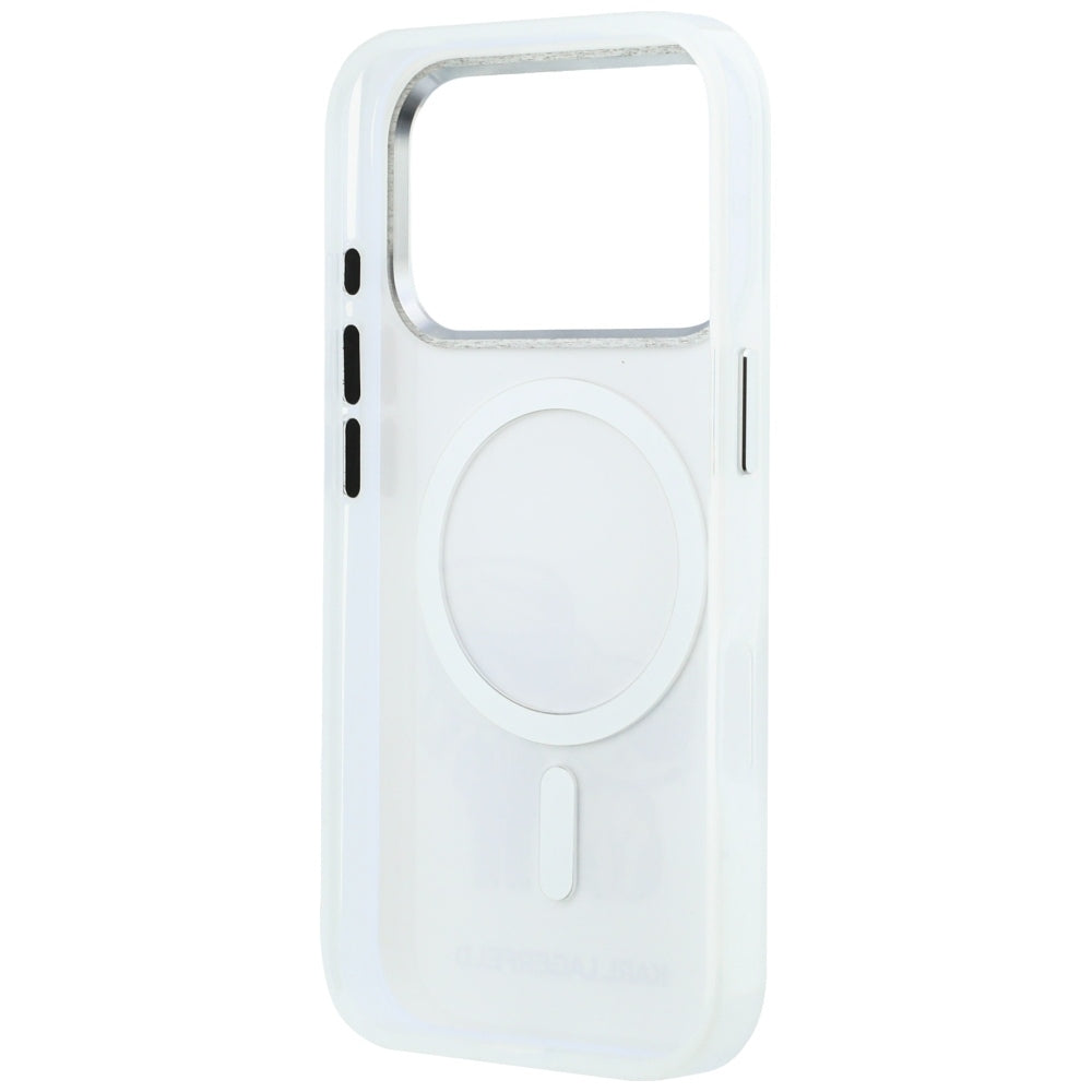 MagSafe pouzdro pro Apple iPhone 18 Pro / 17 Pro, Karl Lagerfeld, IML KC Bodies Sketch Print, Béžová