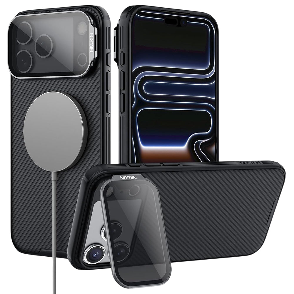MagSafe pouzdro pro Apple iPhone 18 Pro / 17 Pro, Nillkin, CamShield Prop, černé