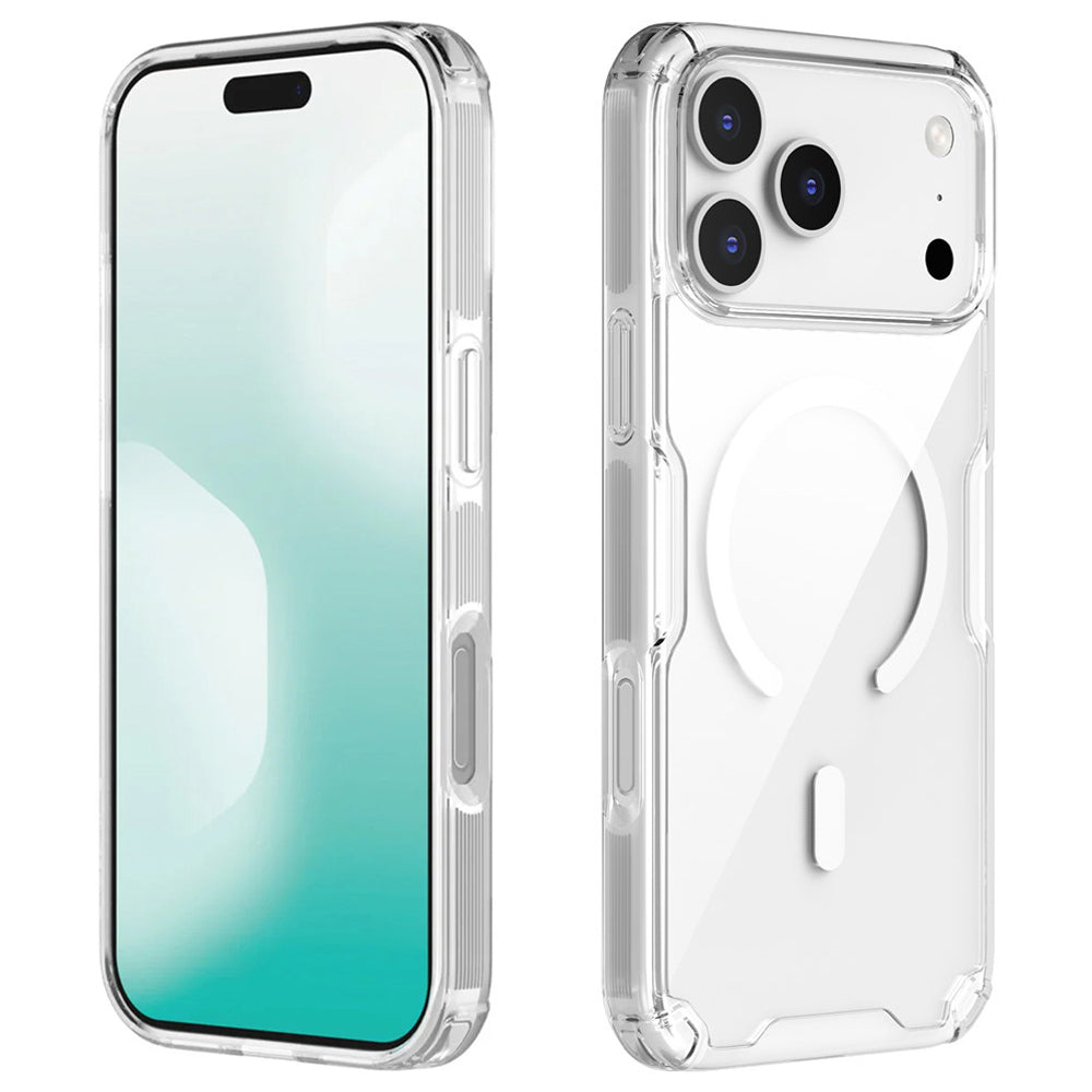 MagSafe pouzdro pro Apple iPhone 18 Pro / 17 Pro, Nillkin, Nature Pro, bílé
