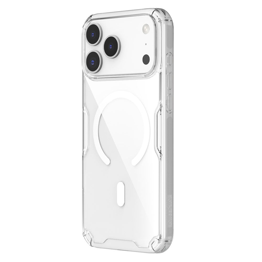 MagSafe pouzdro pro Apple iPhone 18 Pro / 17 Pro, Nillkin, Nature Pro, bílé