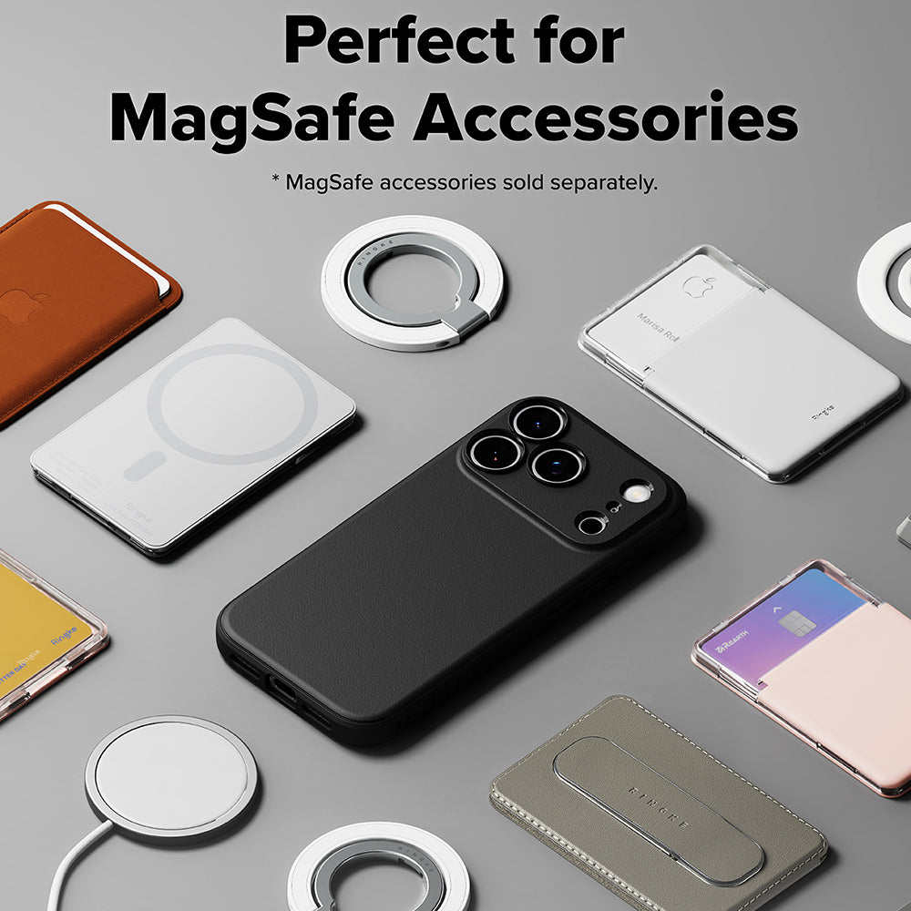 MagSafe pouzdro pro Apple iPhone 18 Pro / 17 Pro, Ringke, Onyx, černé
