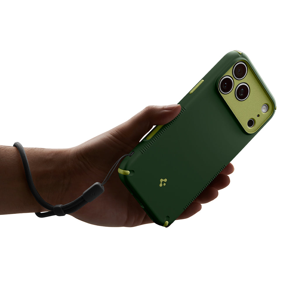 MagSafe pouzdro pro Apple iPhone 18 Pro / 17 Pro, Spigen, Caseology Nano Pop Hybrid, zelené ACS12176