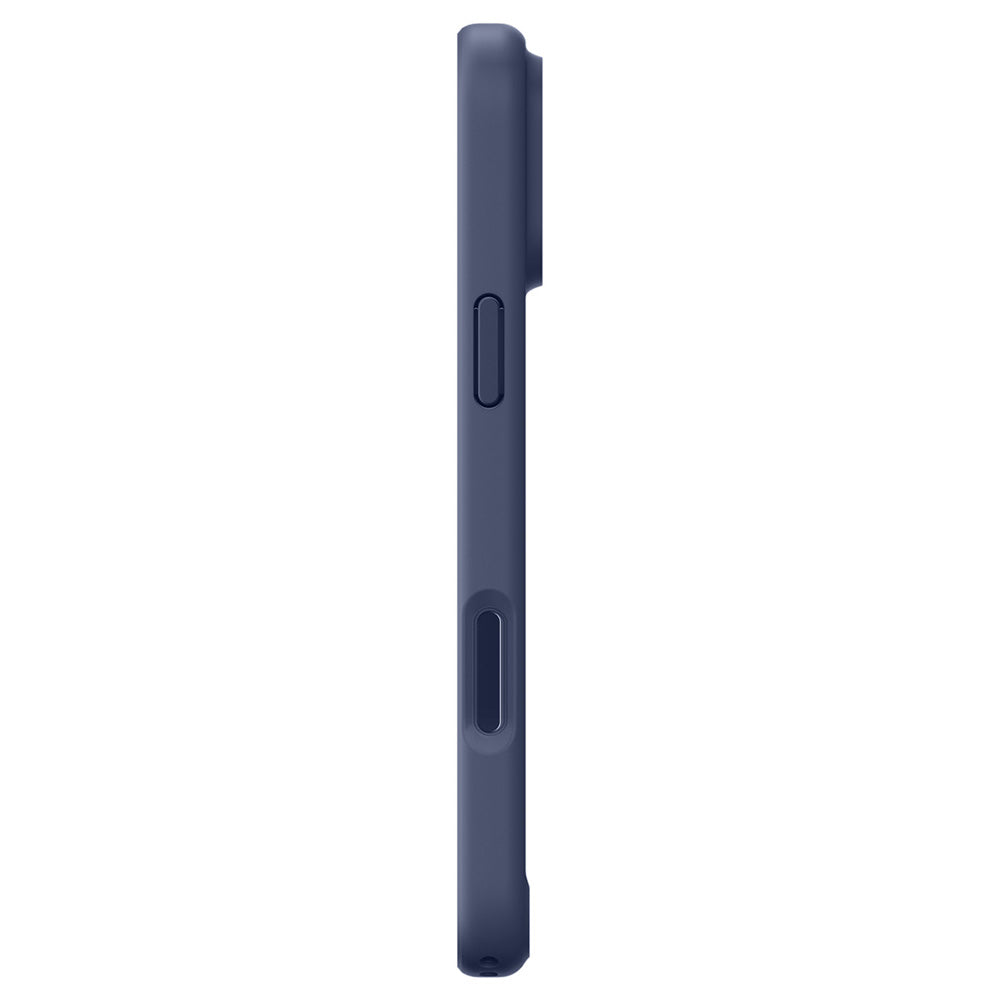 MagSafe pouzdro pro Apple iPhone 18 Pro / 17 Pro, Spigen, Ultra Hybrid, Tmavě modrá saténová ACS11931