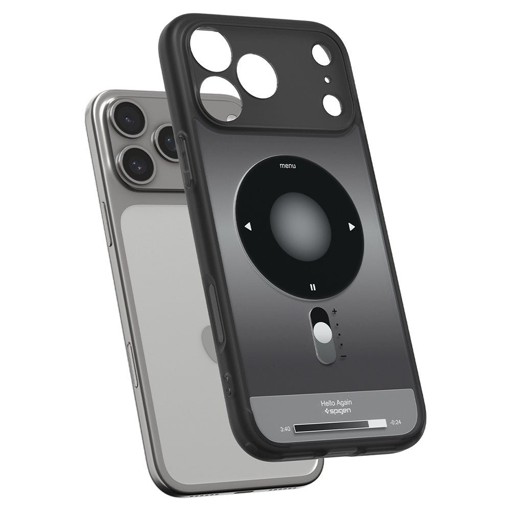MagSafe pouzdro pro Apple iPhone 18 Pro / 17 Pro, Spigen, Ultra Hybrid Classic, Černá ACS12168