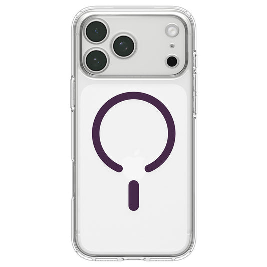 Pouzdro MagSafe pro Apple iPhone 18 Pro / 17 Pro, Spigen, Ultra Hybrid, průhledné vínové ACS12335