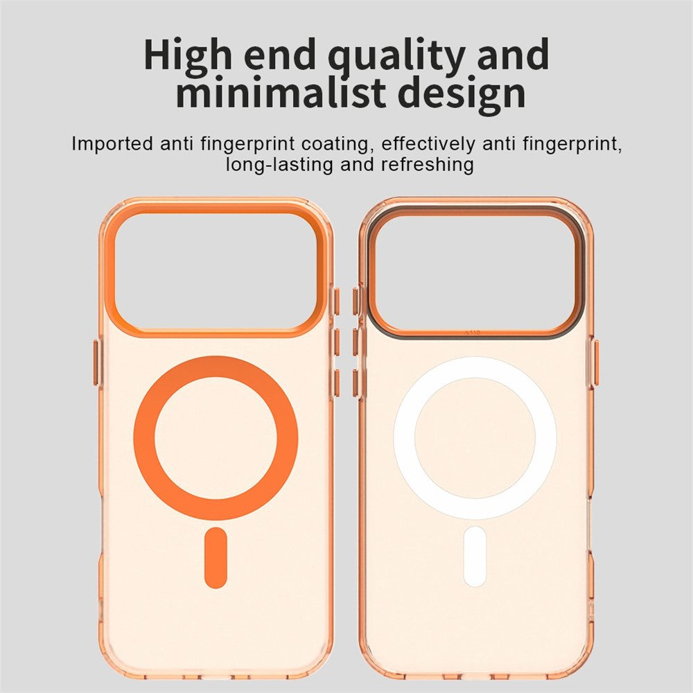 MagSafe pouzdro pro Apple iPhone 18 Pro / 17 Pro, Techsuit, CandyCase, Oranžové