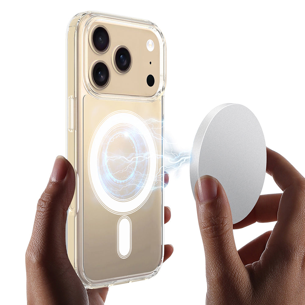 MagSafe pouzdro pro Apple iPhone 18 Pro / 17 Pro, Techsuit, Pro, Průhledné