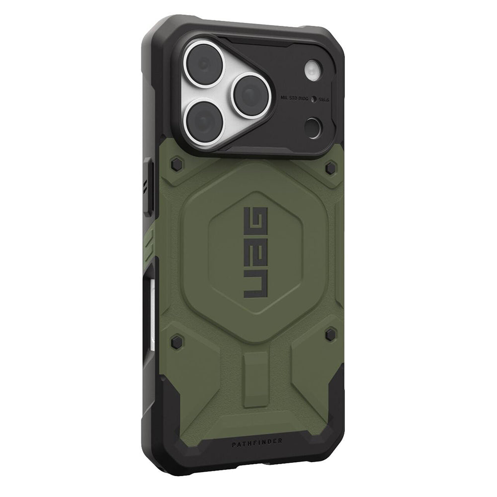MagSafe pouzdro pro Apple iPhone 18 Pro / 17 Pro, Urban Armor Gear, Pathfinder, Zelené