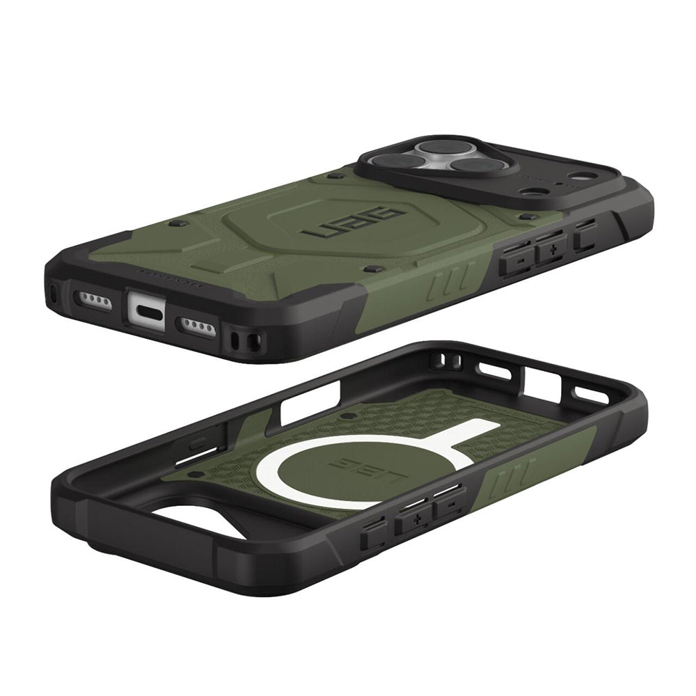 MagSafe pouzdro pro Apple iPhone 18 Pro / 17 Pro, Urban Armor Gear, Pathfinder, Zelené