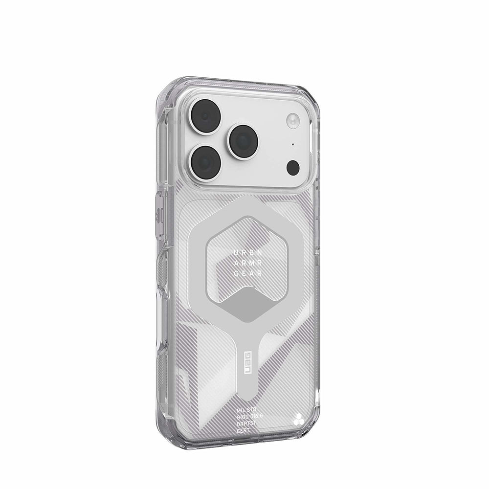 MagSafe pouzdro pro Apple iPhone 18 Pro / 17 Pro, Urban Armor Gear, Plyo, stříbrné