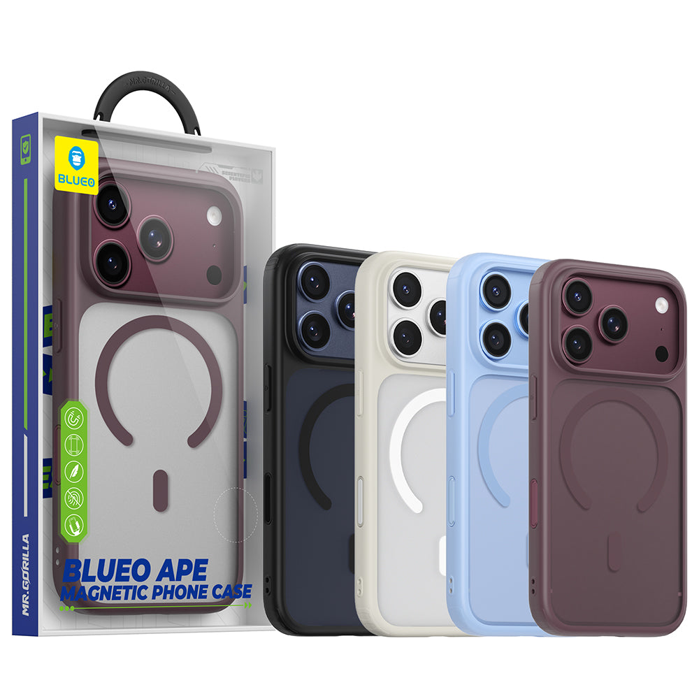 Pouzdro MagSafe pro Apple iPhone 18 Pro Max / 17 Pro Max, Blueo, APE Anti-Drop, černé